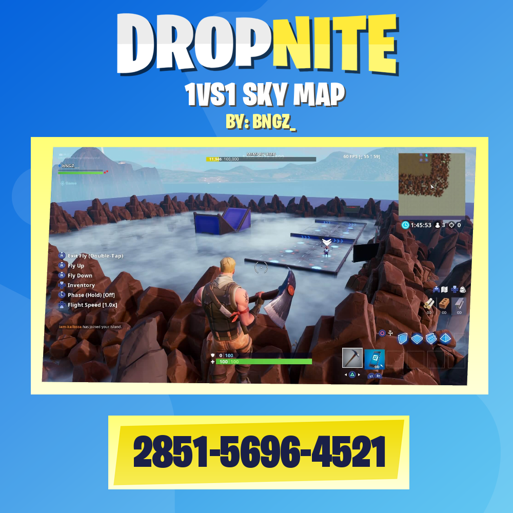 1VS1 SKY MAP