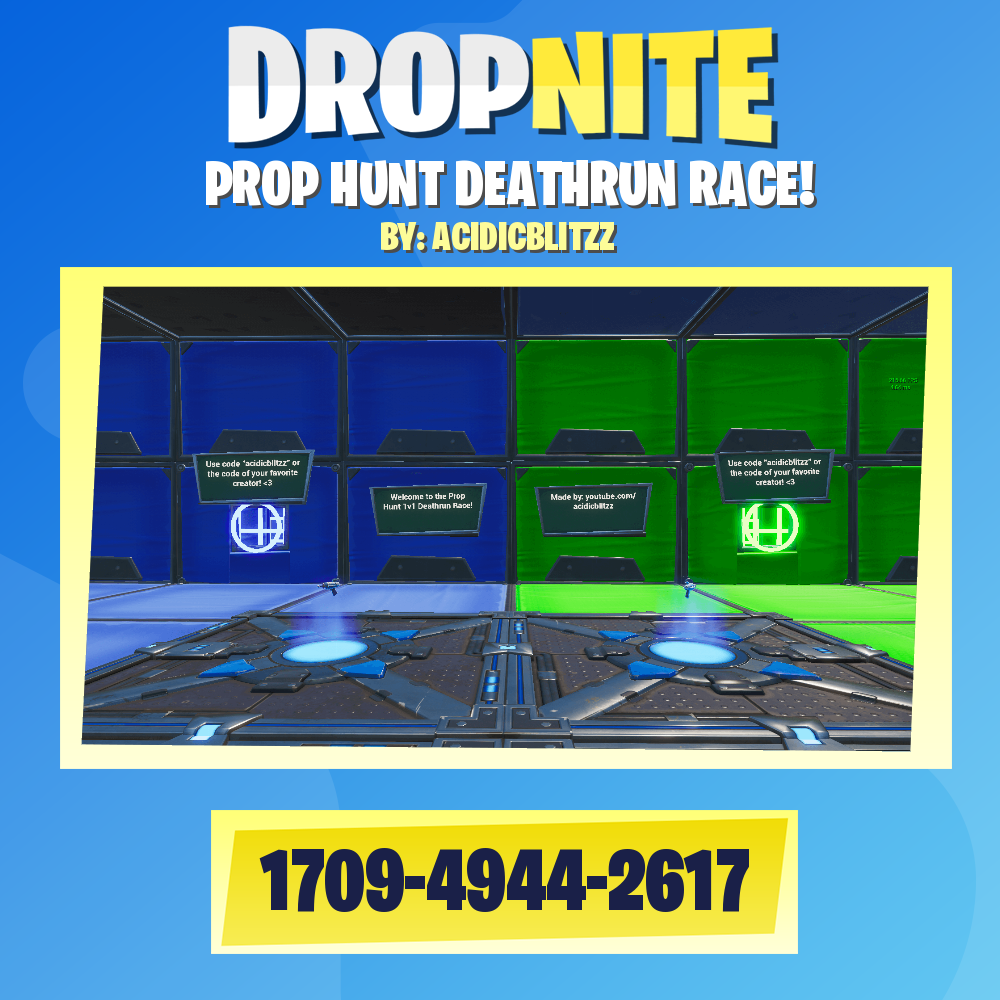 PROP HUNT DEATHRUN RACE!