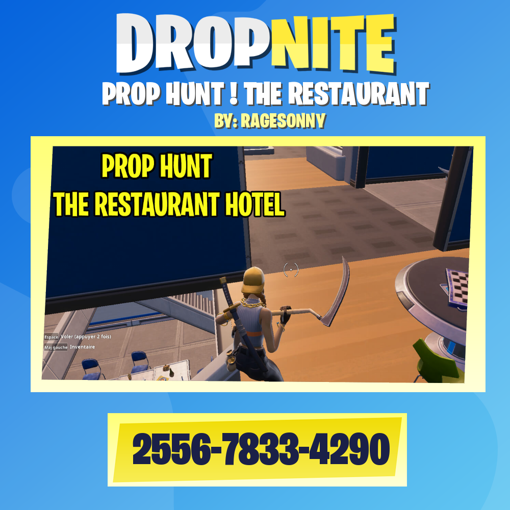 PROP HUNT ! THE RESTAURANT