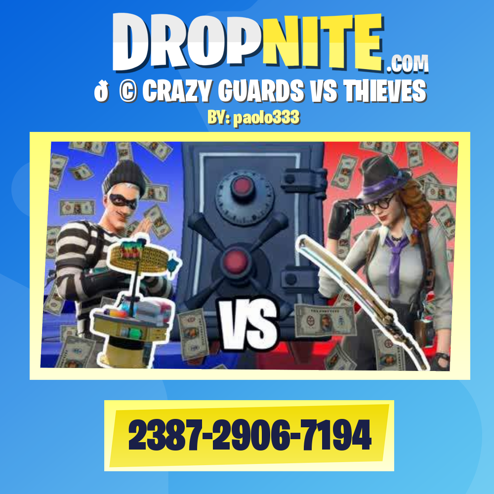 🤩 CRAZY GUARDS VS THIEVES