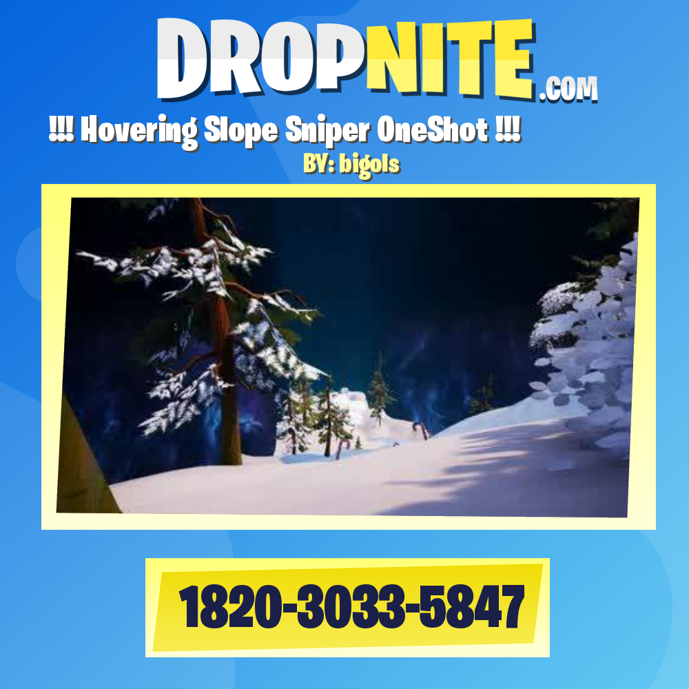 !!! Hovering Slope Sniper OneShot !!!