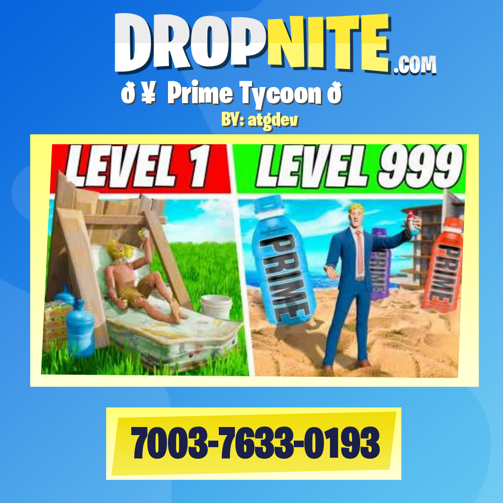 🥤 Prime Tycoon 👑