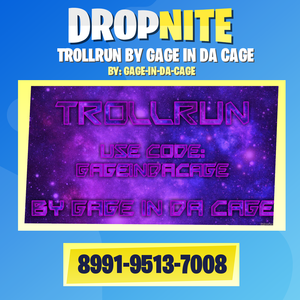 TROLLRUN BY GAGE IN DA CAGE