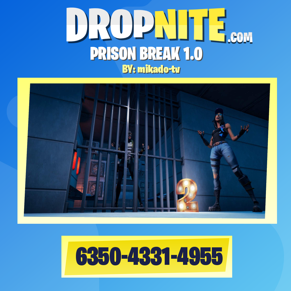 ESCAPE THE PRISON ! - Fortnite Creative Map Code - Dropnite
