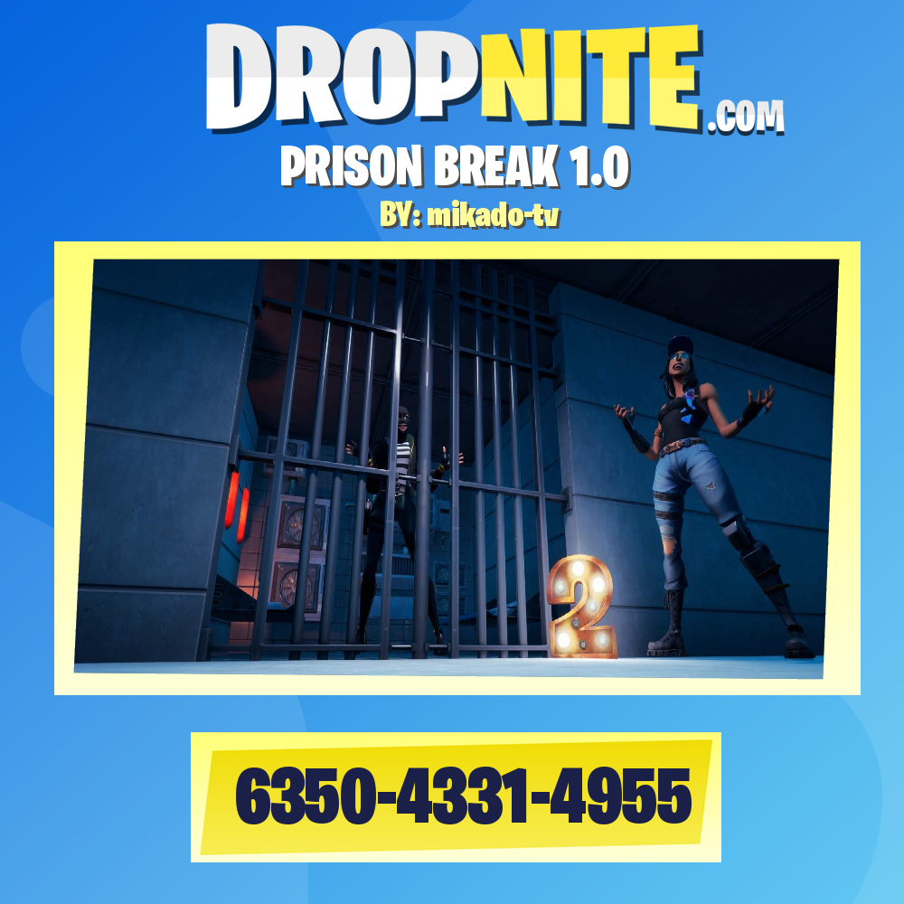 ESCAPE ROOM - PRISON 2 - Fortnite Creative Map Code - Dropnite