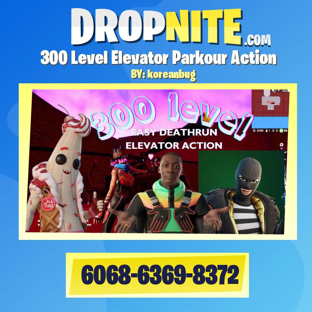 300 Level Elevator Parkour Action