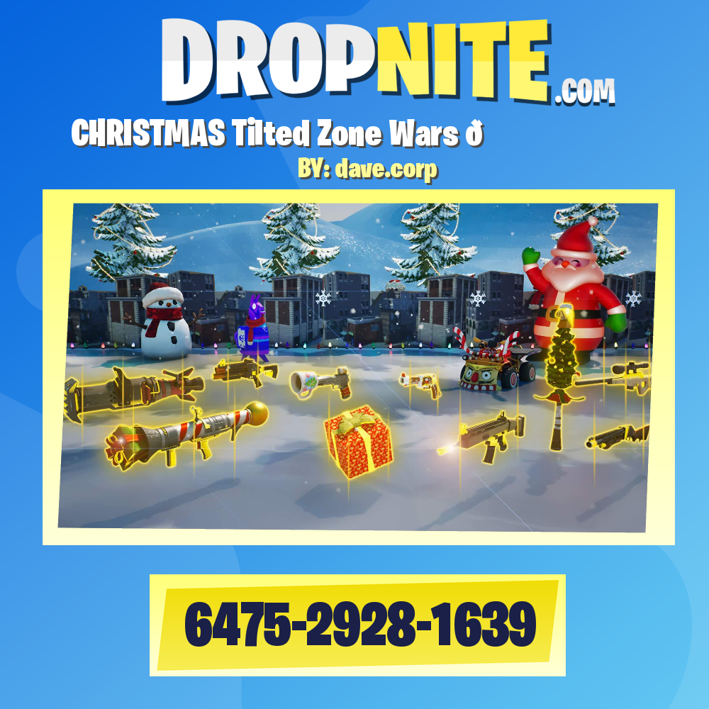 ❄️ CHRISTMAS Tilted Zone Wars 🎅