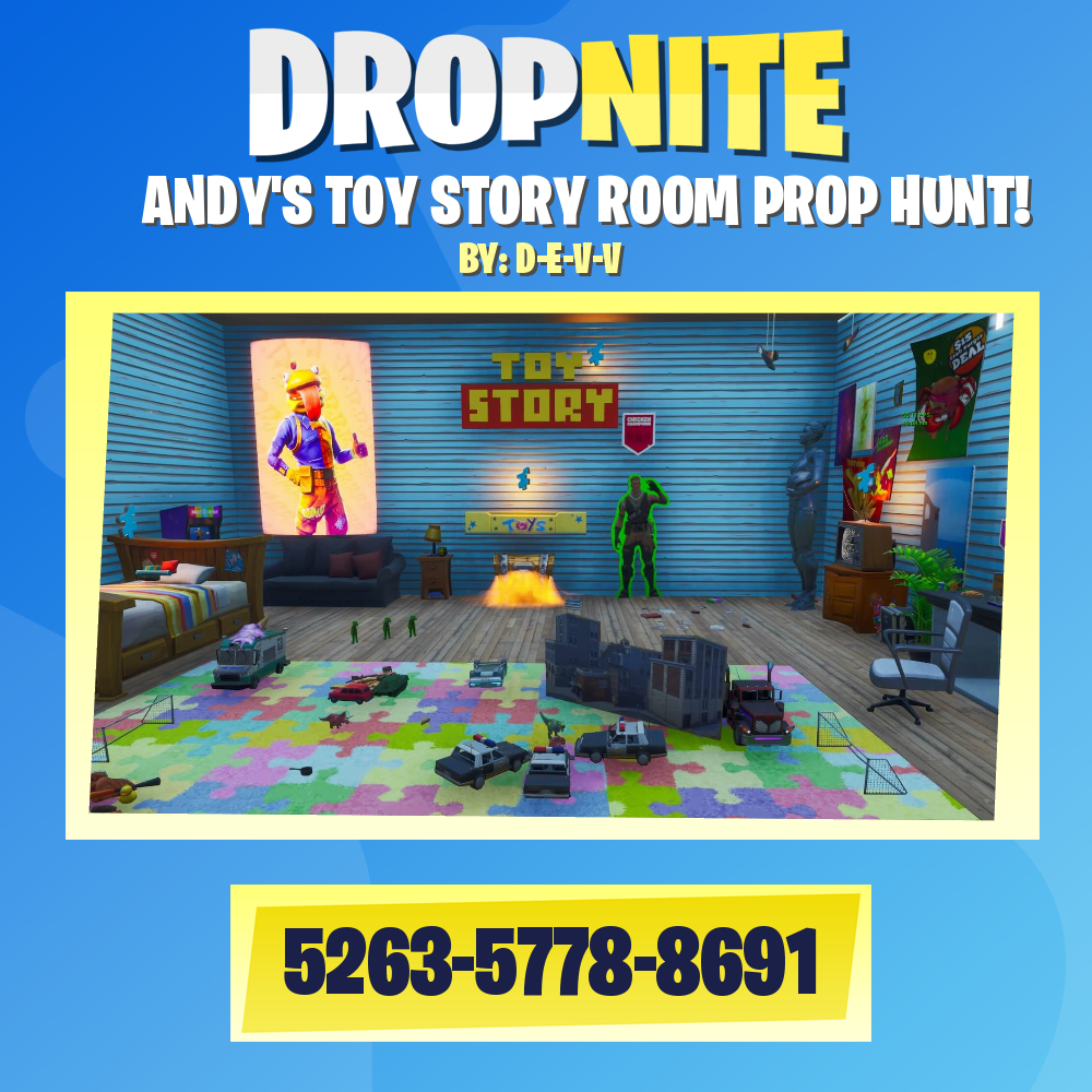 ANDY'S TOY STORY ROOM PROP HUNT!