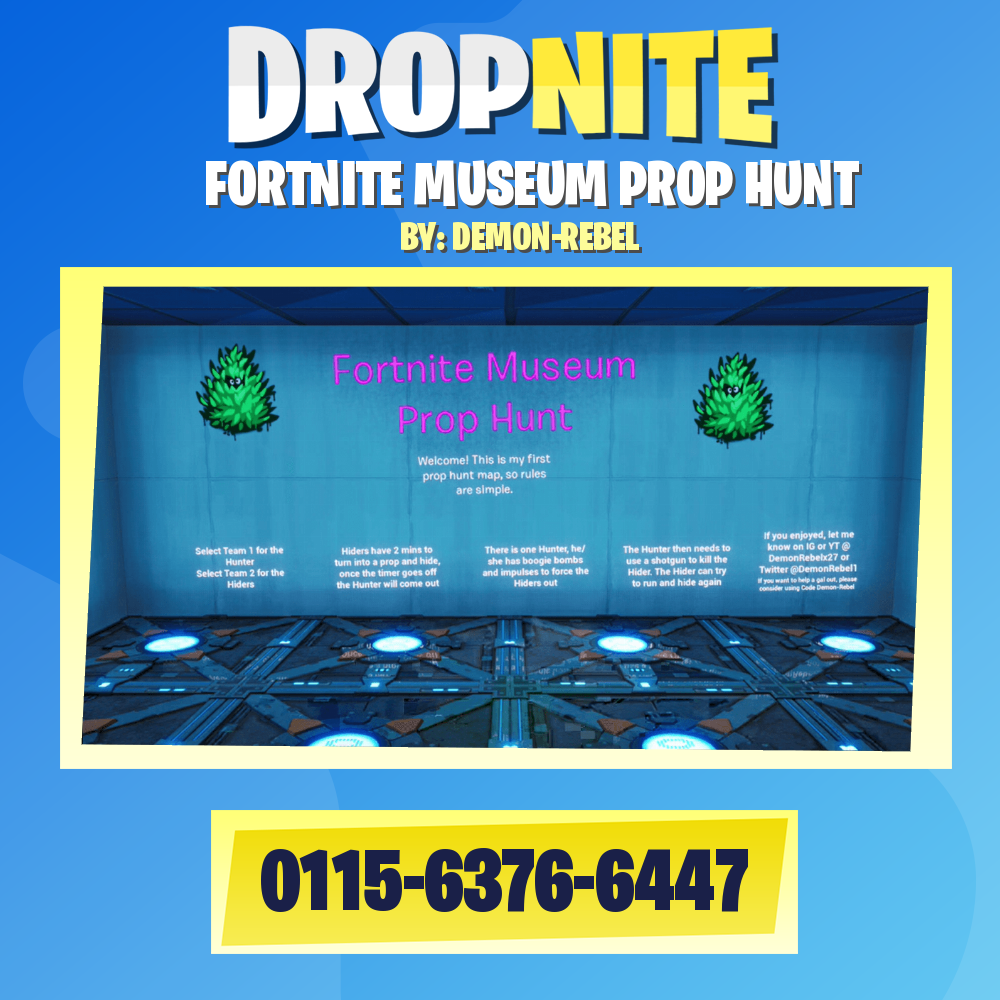 FORTNITE MUSEUM PROP HUNT