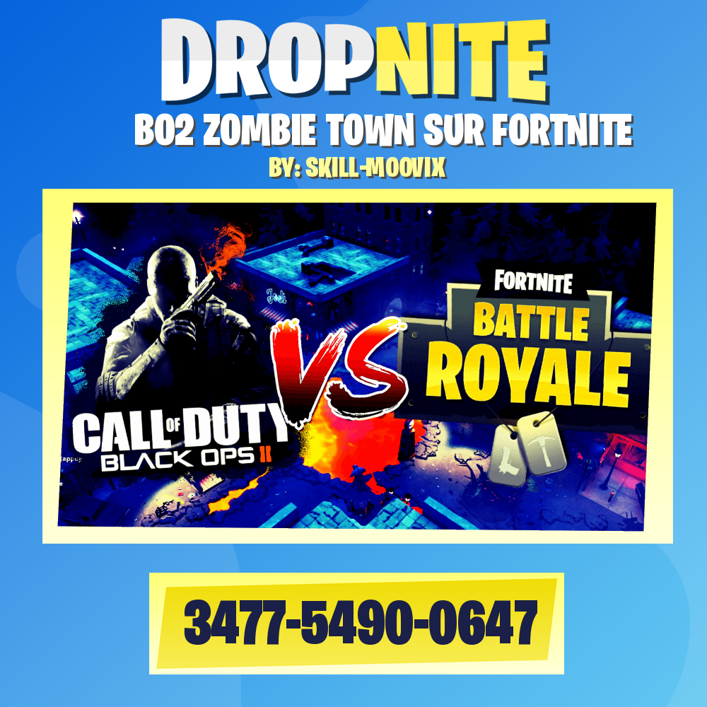 BO2 ZOMBIE TOWN SUR FORTNITE