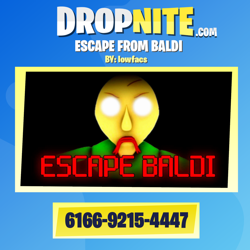 ESCAPE FROM BALDI