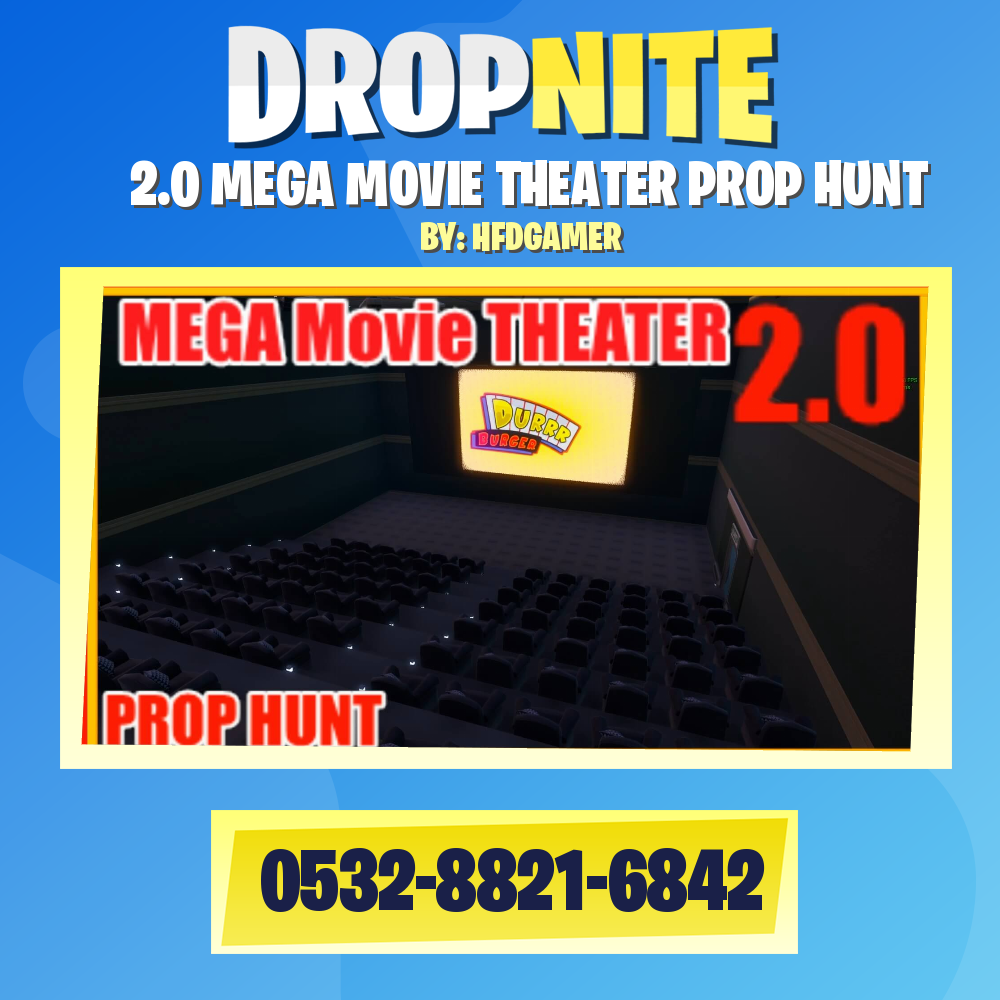 2.0 MEGA MOVIE THEATER PROP HUNT