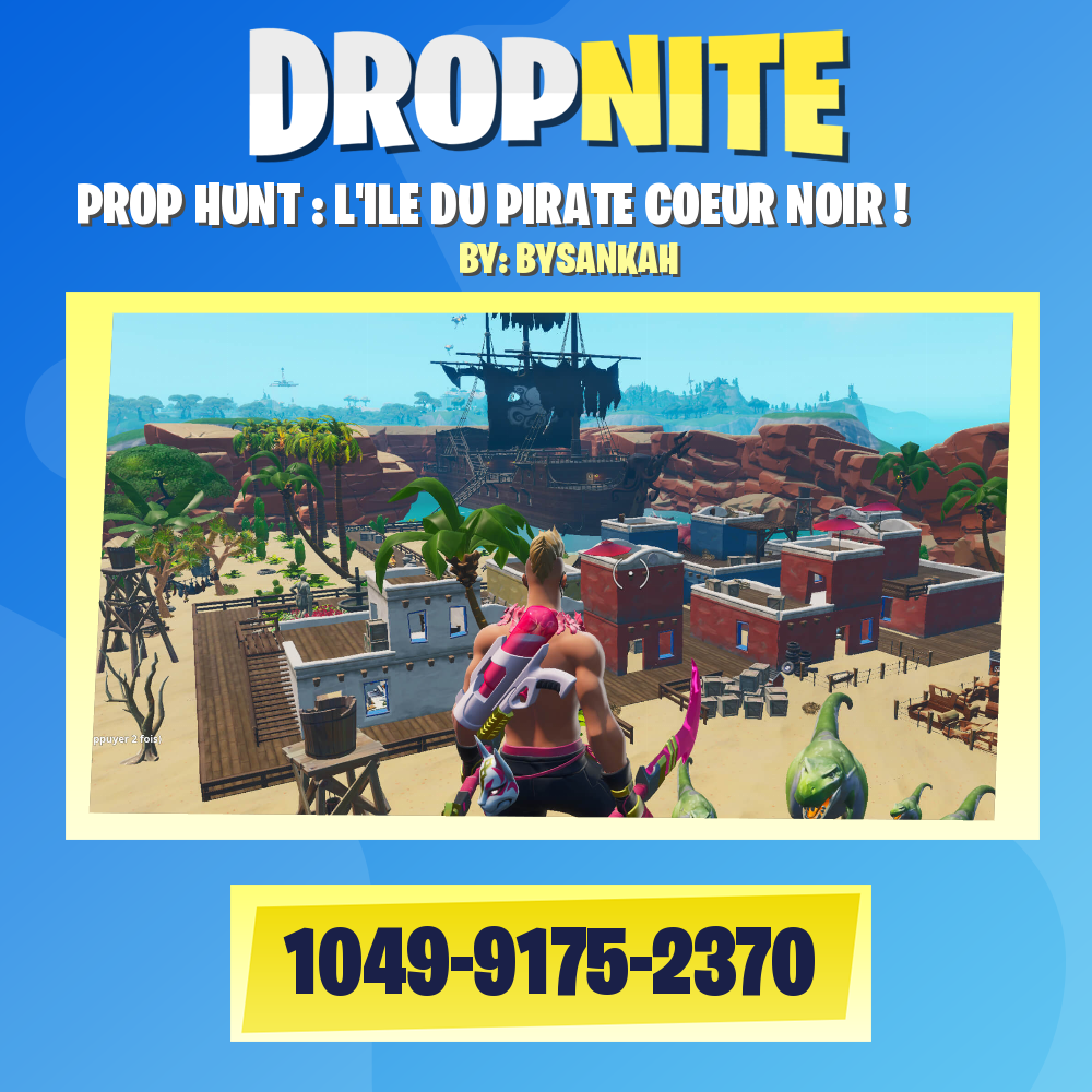 PROP HUNT : L'ILE DU PIRATE COEUR NOIR !