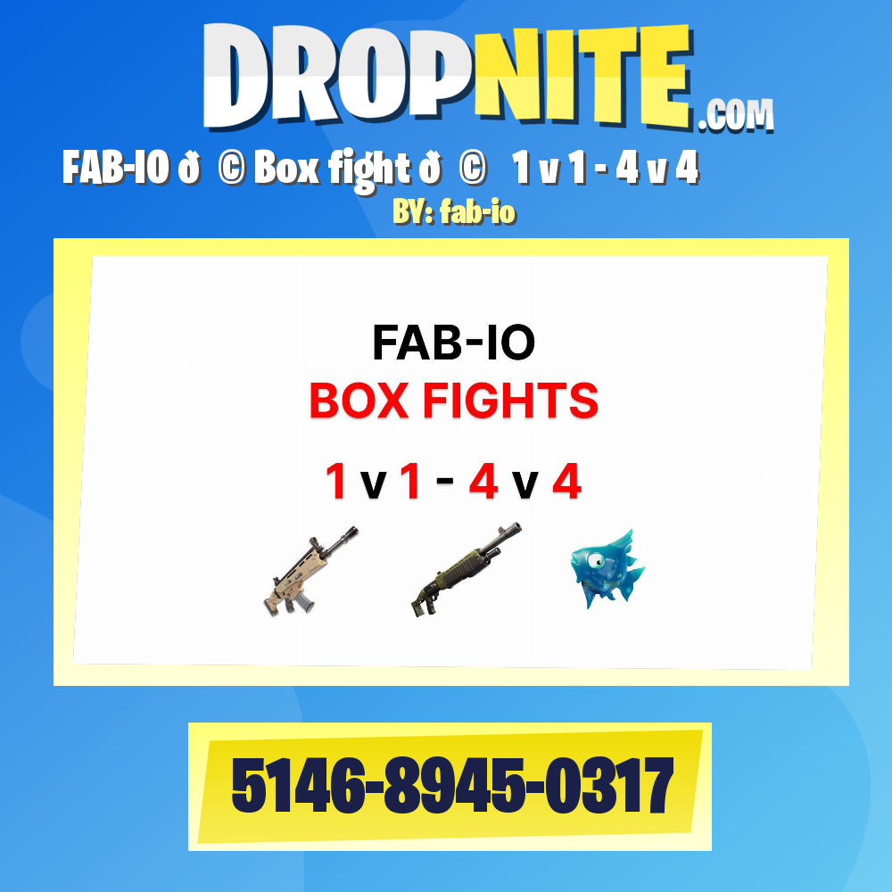 FAB-IO 🟩 Box fight 🟩 ⭐ 1 v 1 - 4 v 4