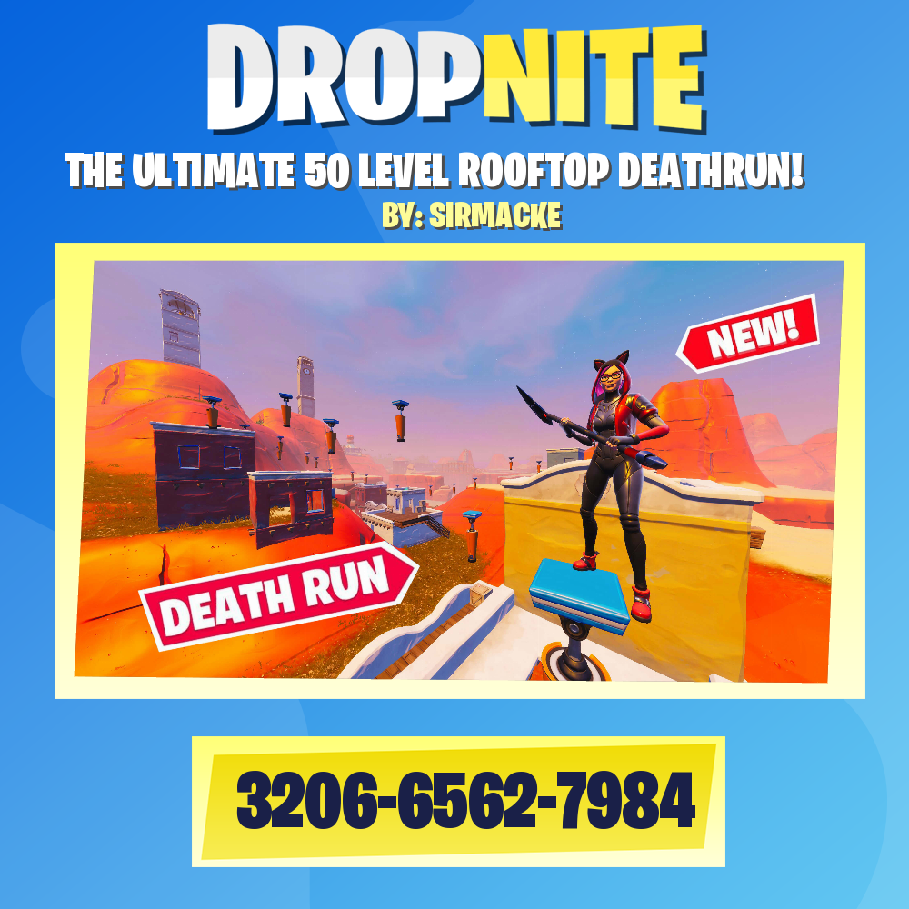 THE ULTIMATE 50 LEVEL ROOFTOP DEATHRUN!