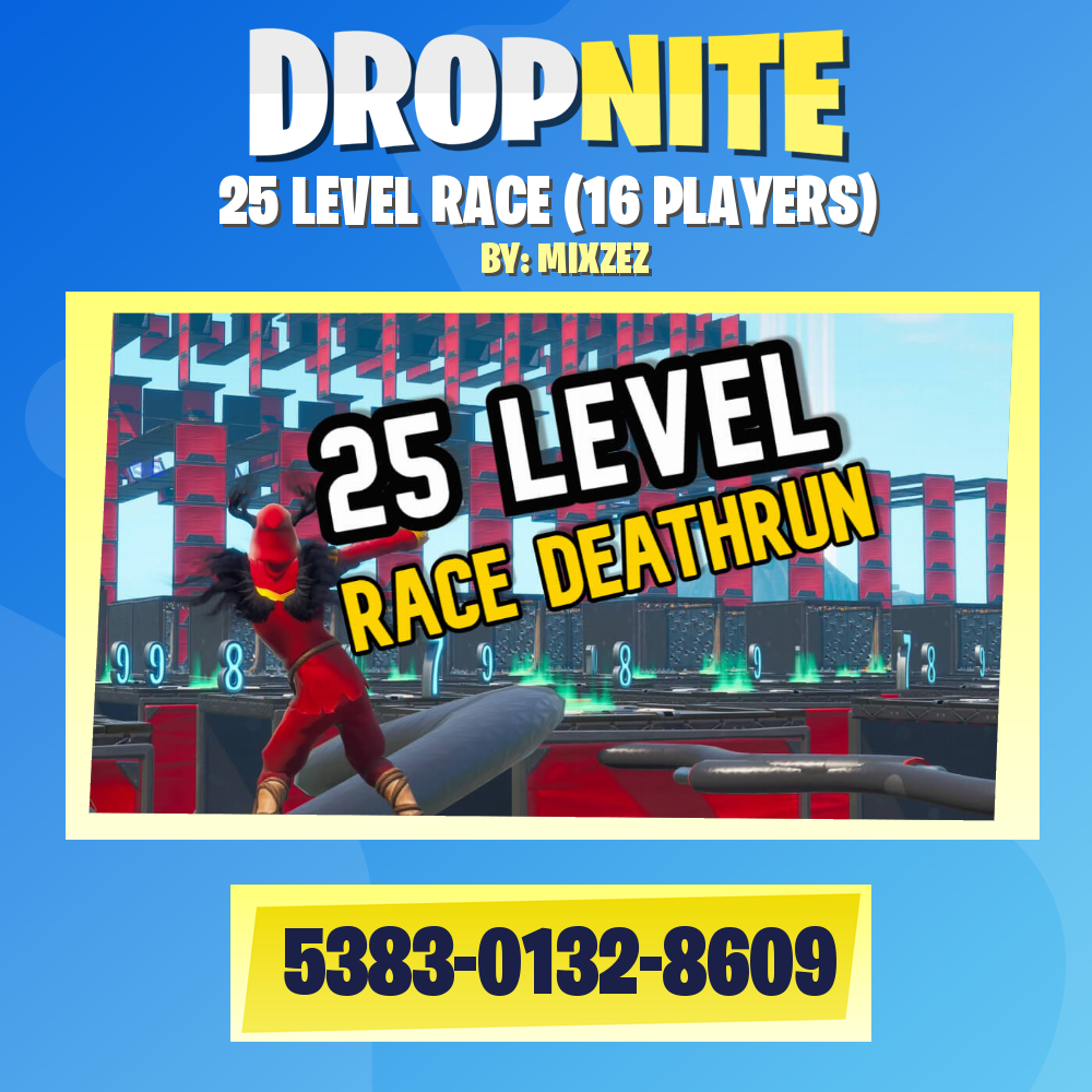 25 LEVEL RACE (16 PLAYERS)