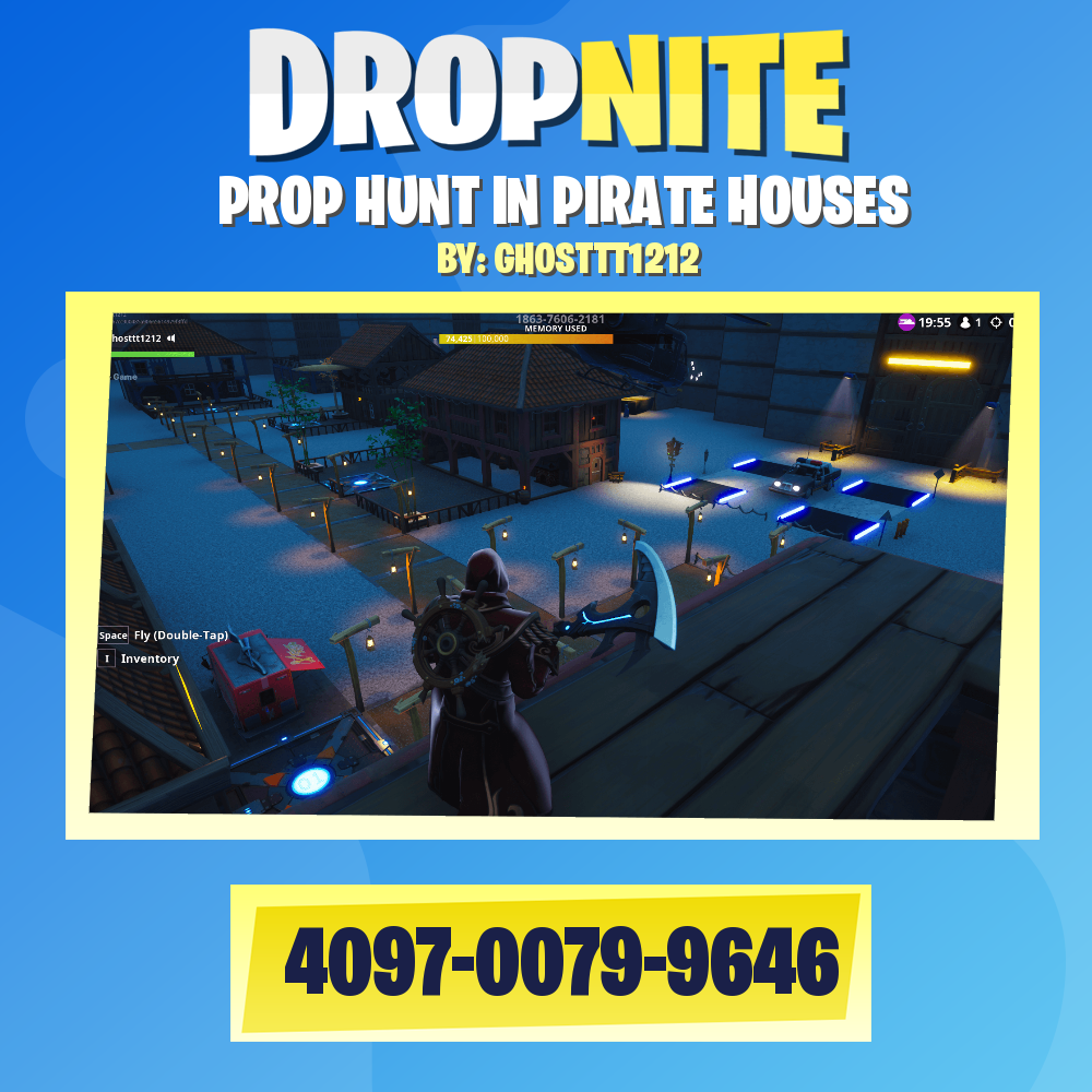 PROP HUNT IN PIRATE HOUSES