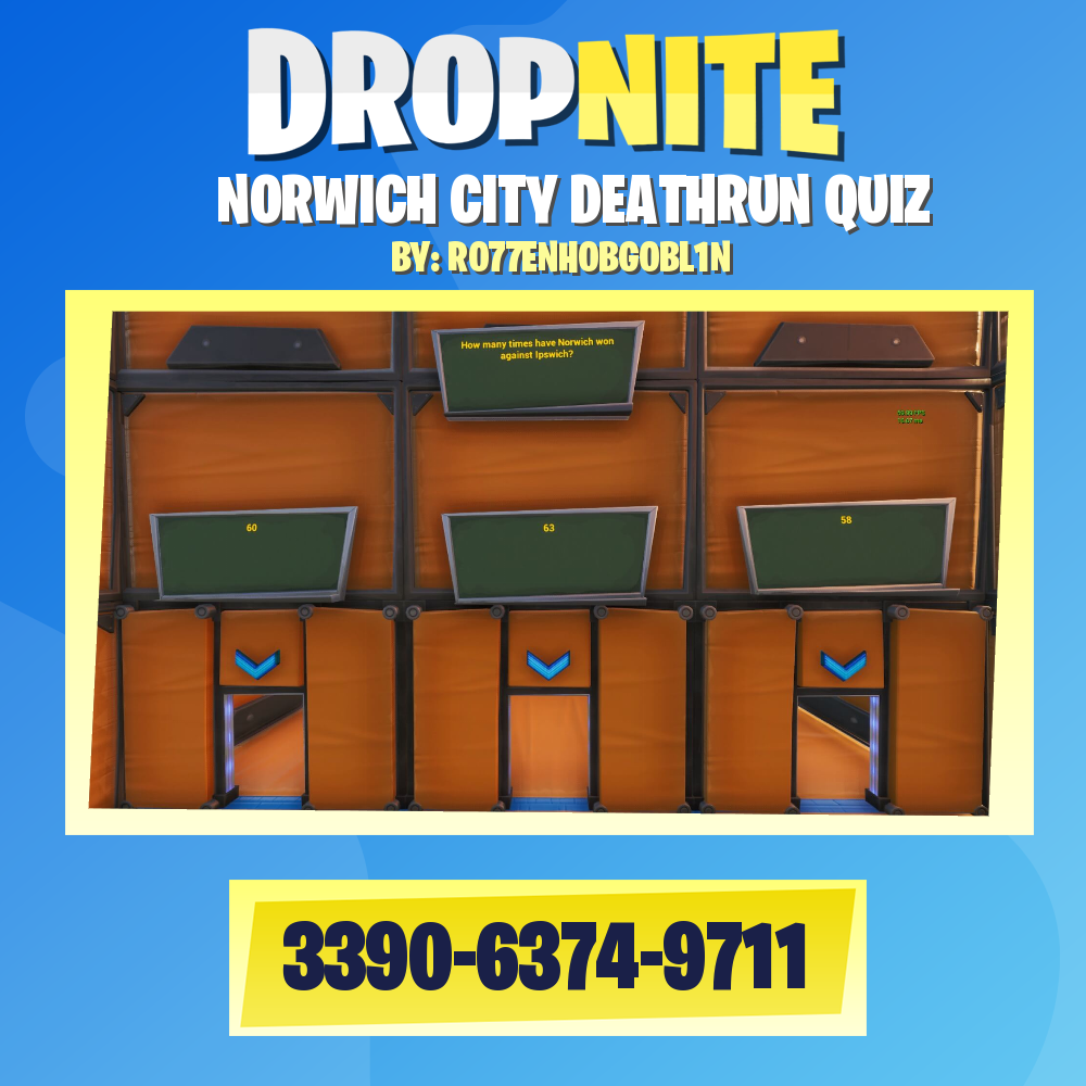 NORWICH CITY DEATHRUN QUIZ