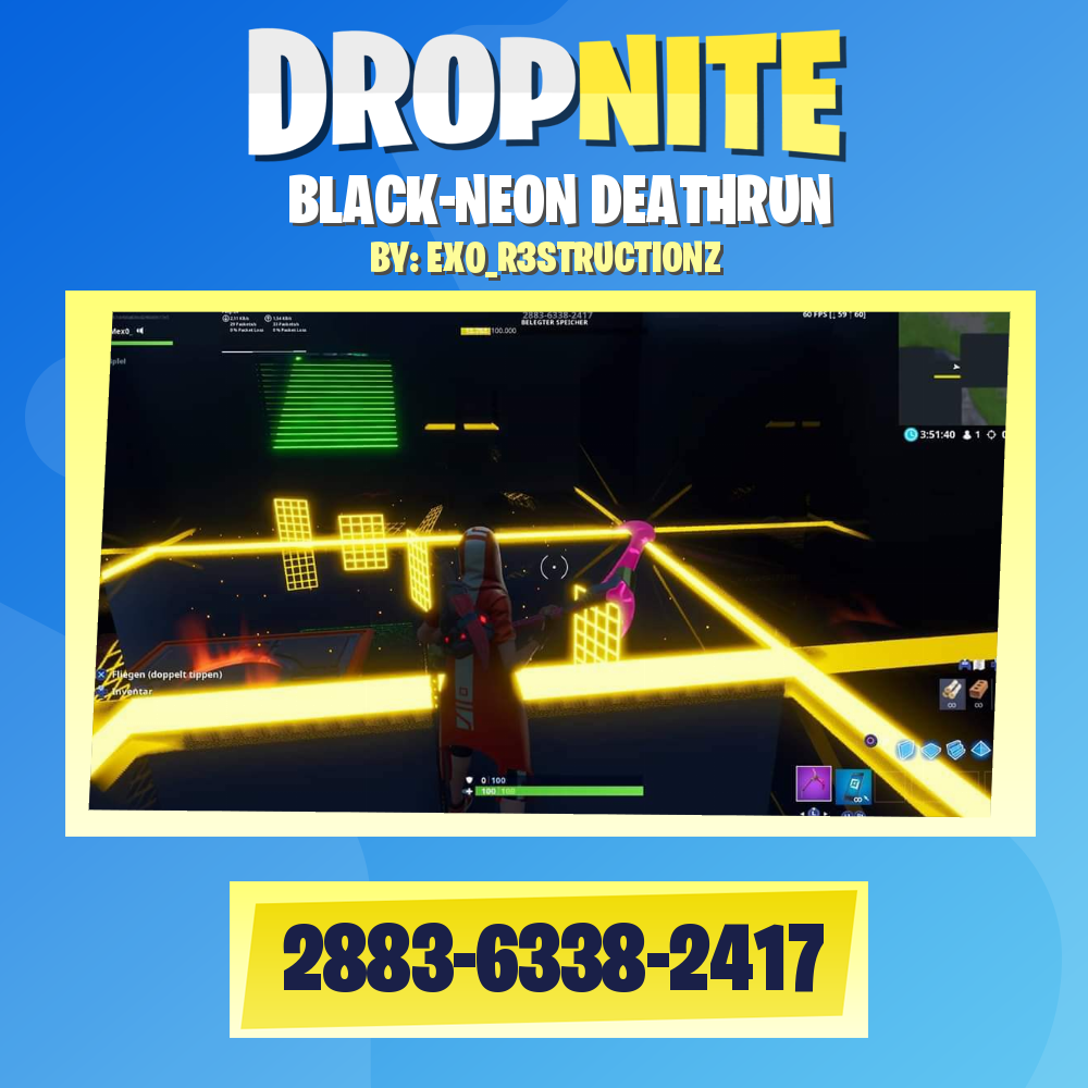 BLACK-NEON DEATHRUN