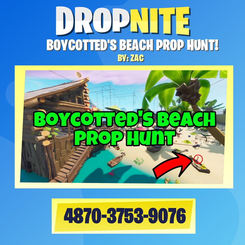 BOYCOTTED'S BEACH PROP HUNT!