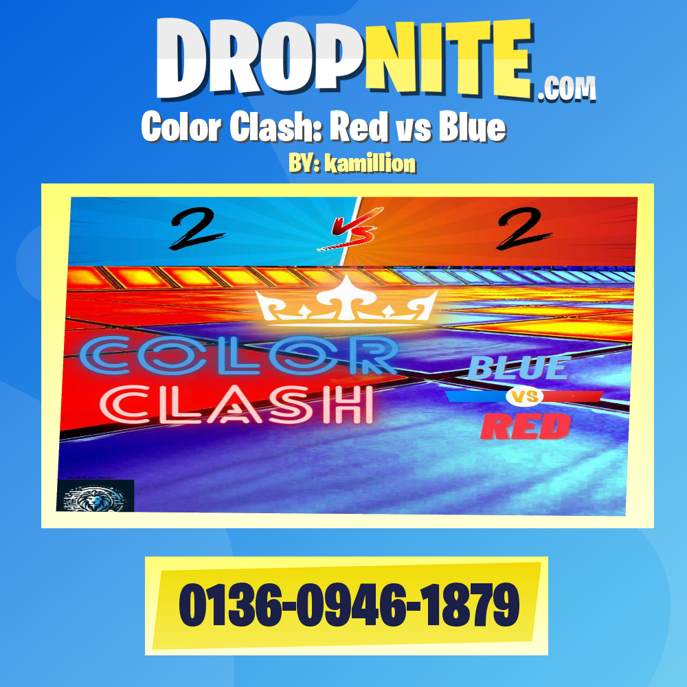 Color Clash: Red vs Blue