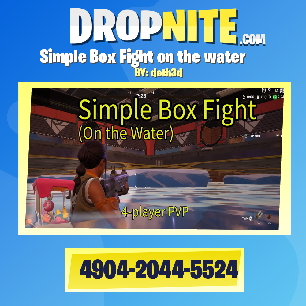 Simple Box Fight on the water