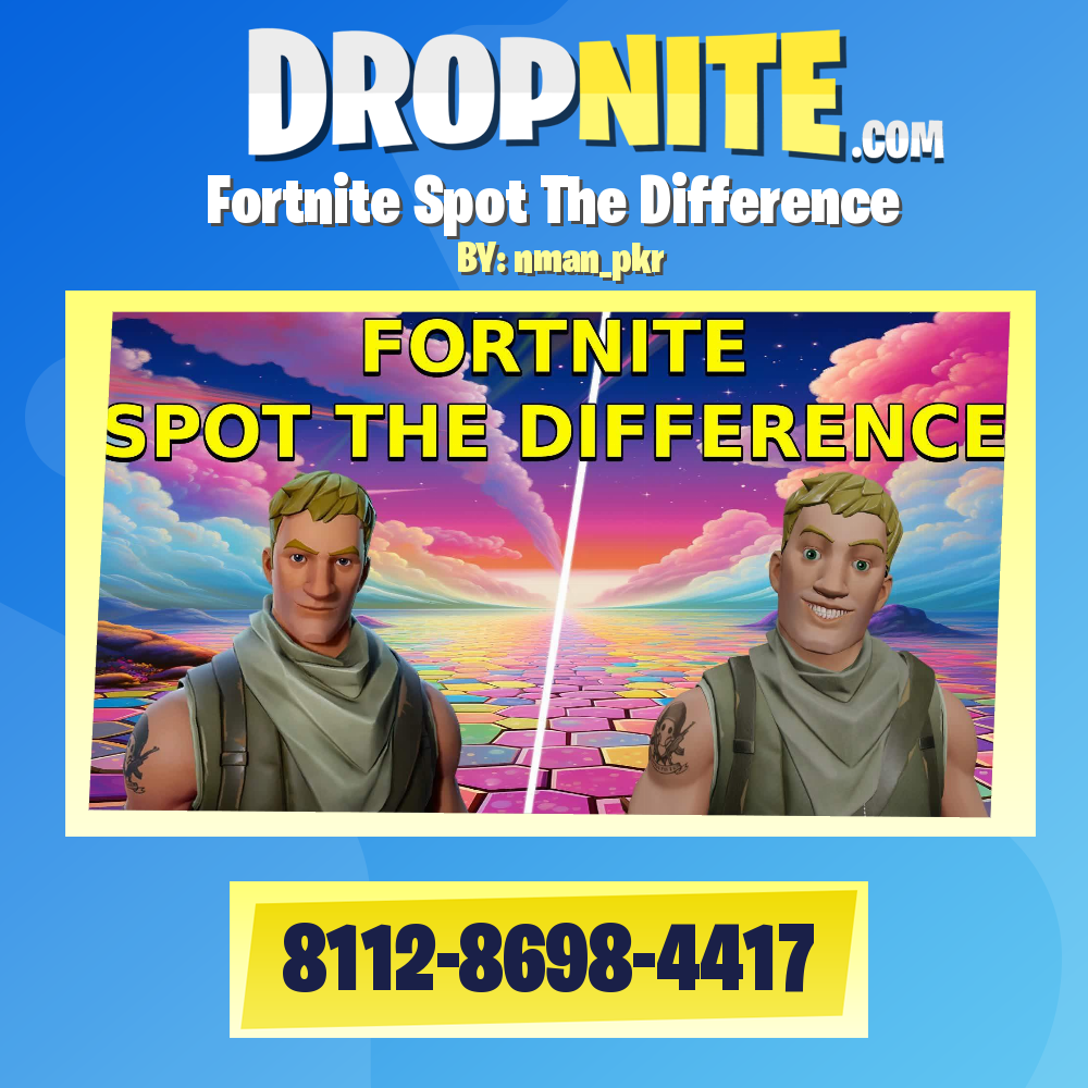 Fortnite Spot The Difference