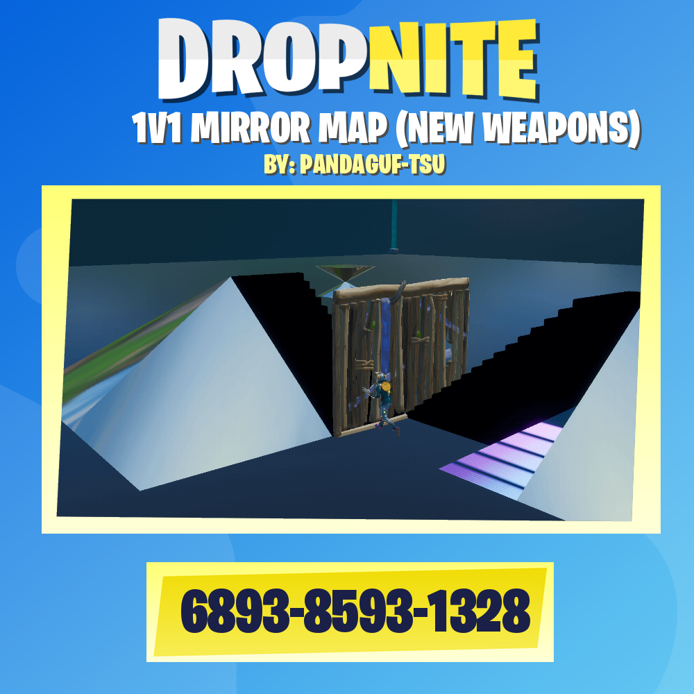 1V1 MIRROR MAP (NEW WEAPONS)