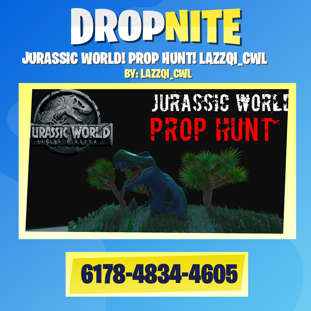 JURASSIC WORLD! PROP HUNT! LAZZQI_CWL