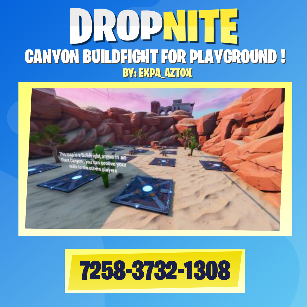 CANYON BUILDFIGHT FOR PLAYGROUND !