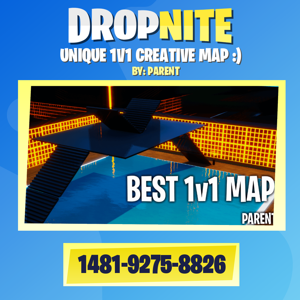 UNIQUE 1V1 CREATIVE MAP :)