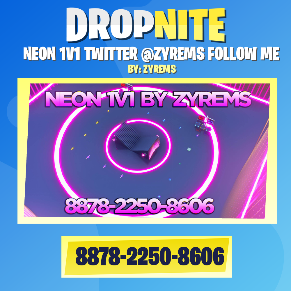 NEON 1V1 TWITTER @ZYREMS FOLLOW ME