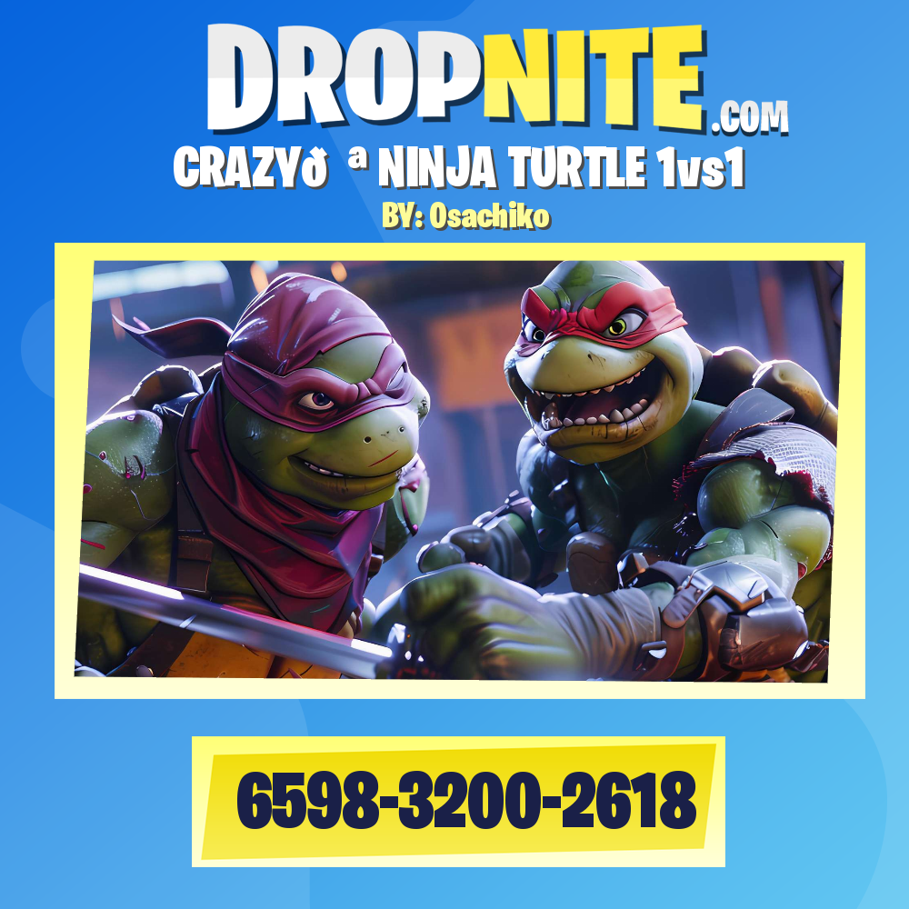 CRAZY🤪 NINJA TURTLE 1vs1