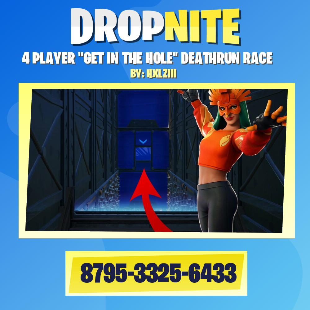 4 PLAYER "GET IN THE HOLE" DEATHRUN RACE