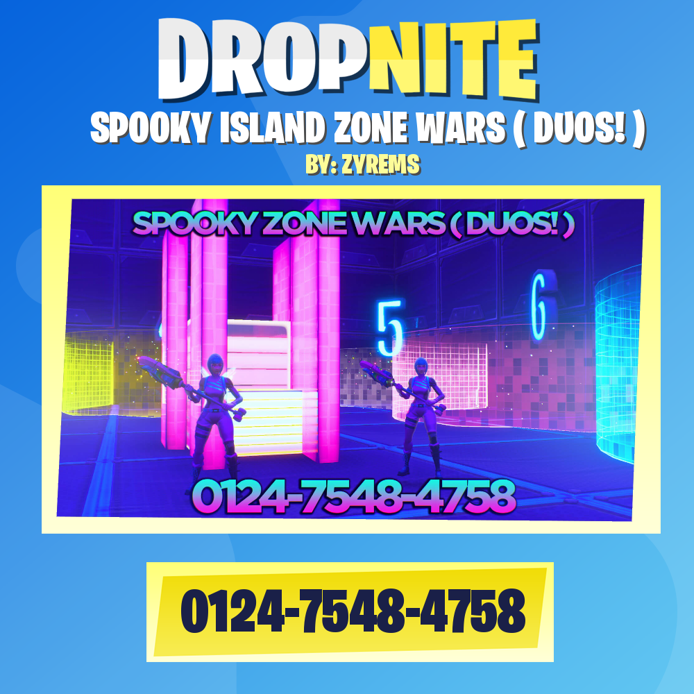 SPOOKY ISLAND ZONE WARS ( DUOS! )