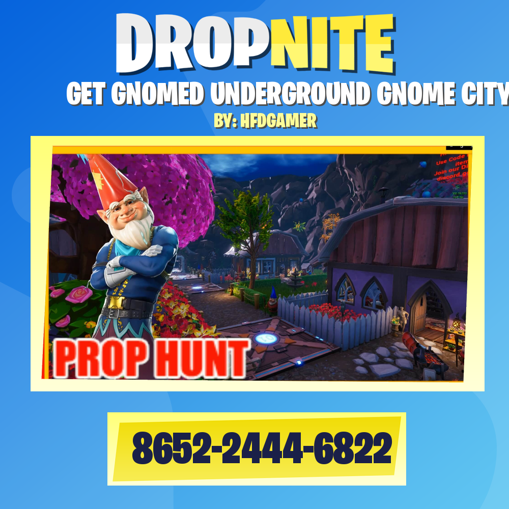 GET GNOMED UNDERGROUND GNOME CITY