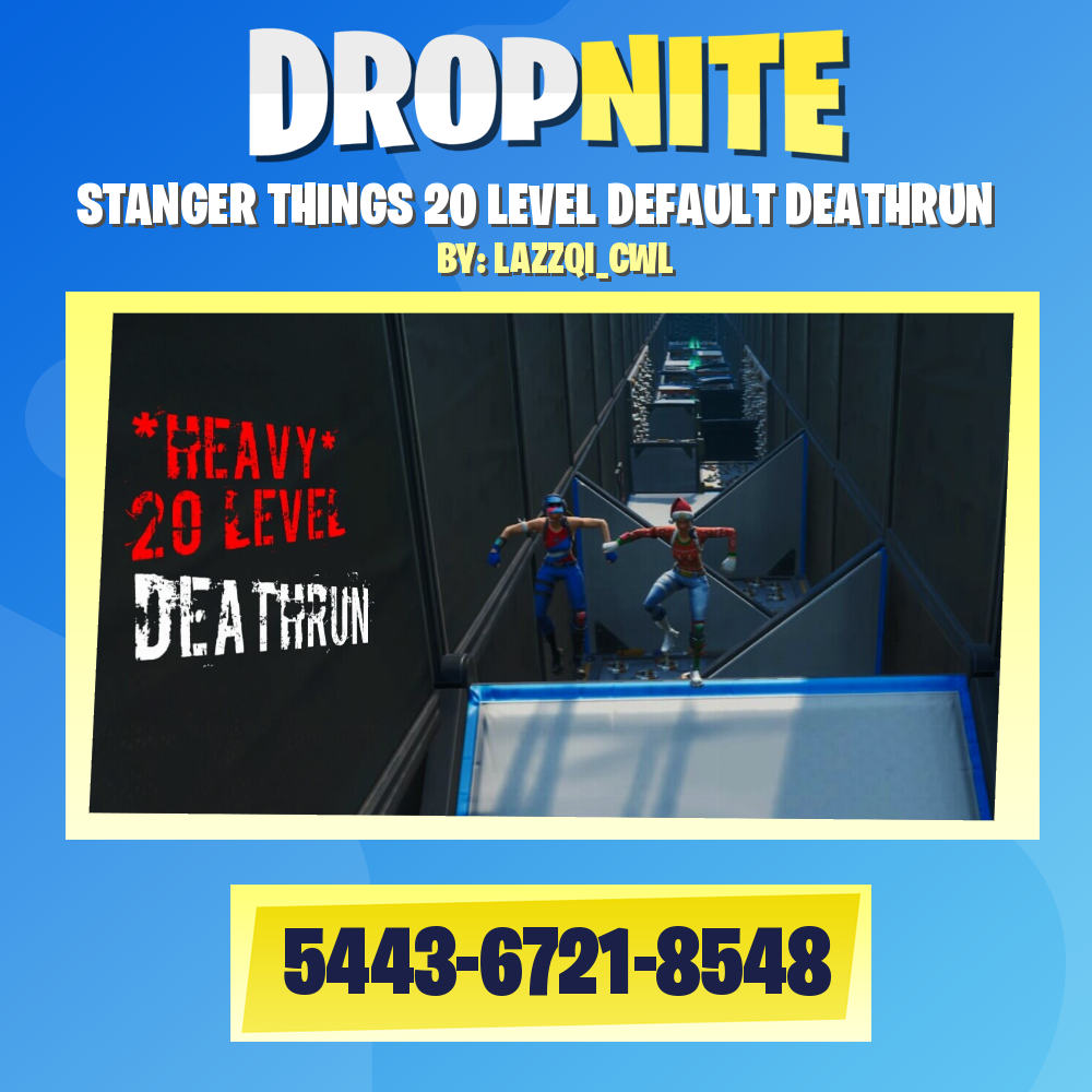 STANGER THINGS 20 LEVEL DEFAULT DEATHRUN