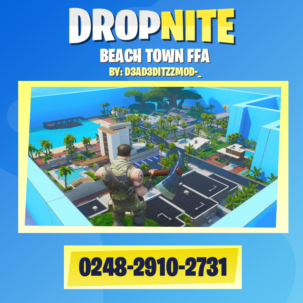 IO TOWN 3717-0407-9718 by todrs - Fortnite Creative Map Code