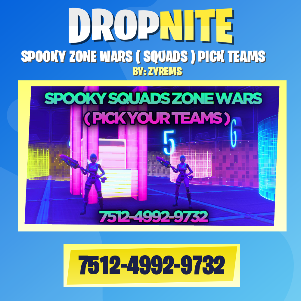 SPOOKY ZONE WARS ( SQUADS ) PICK TEAMS