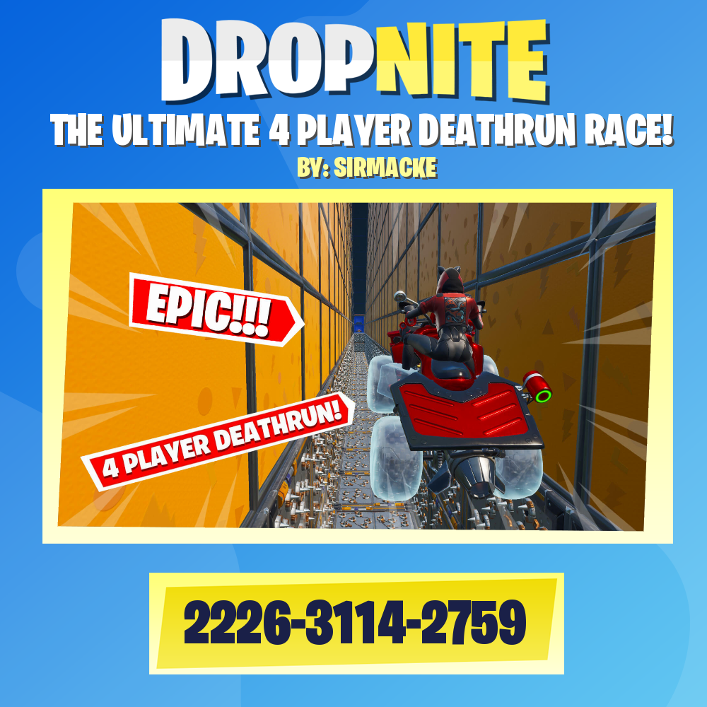THE ULTIMATE 4 PLAYER DEATHRUN RACE!