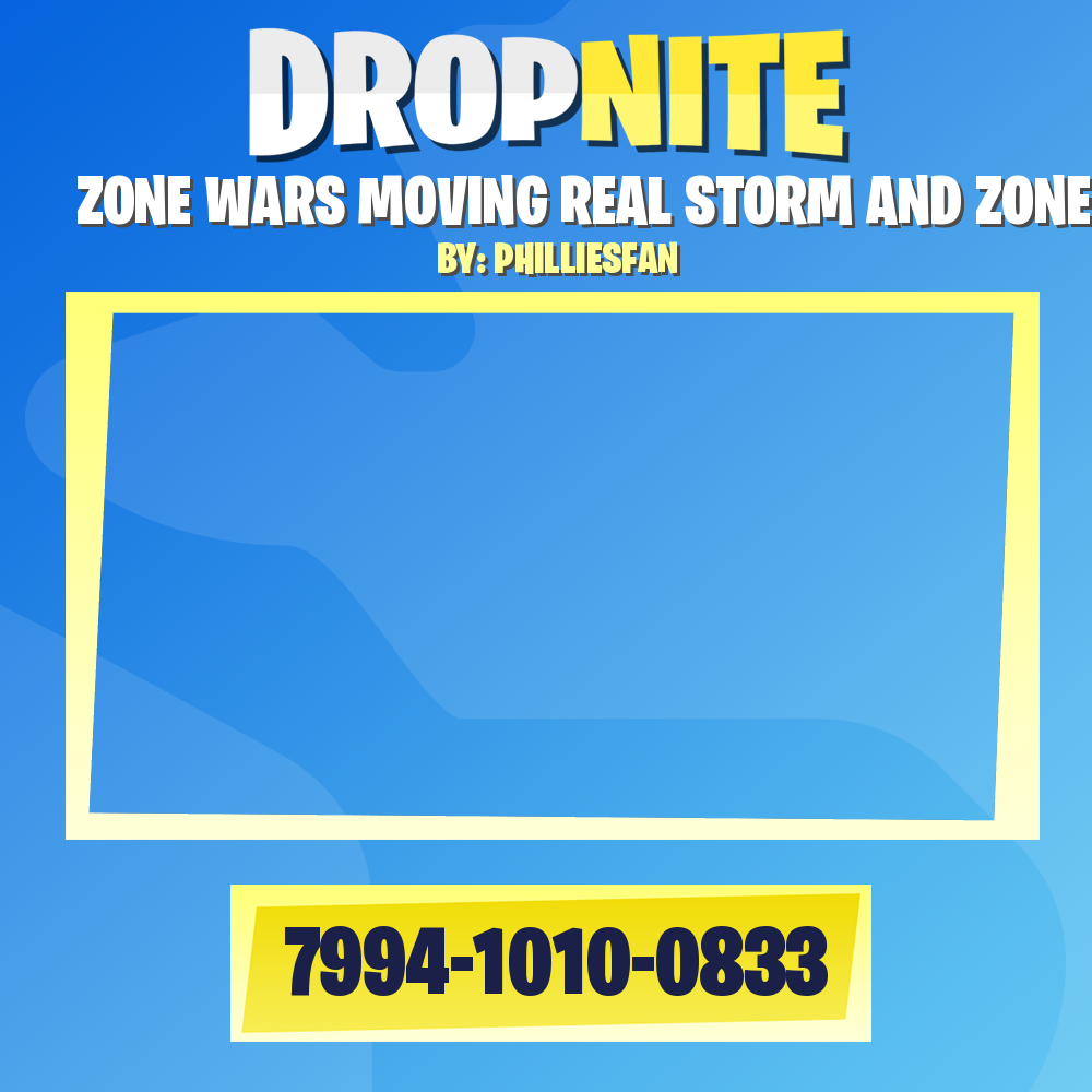 ZONE WARS MOVING REAL STORM AND ZONE