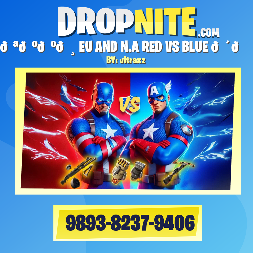 🇪🇺🇺🇸 EU AND N.A RED VS BLUE 🔴🔵