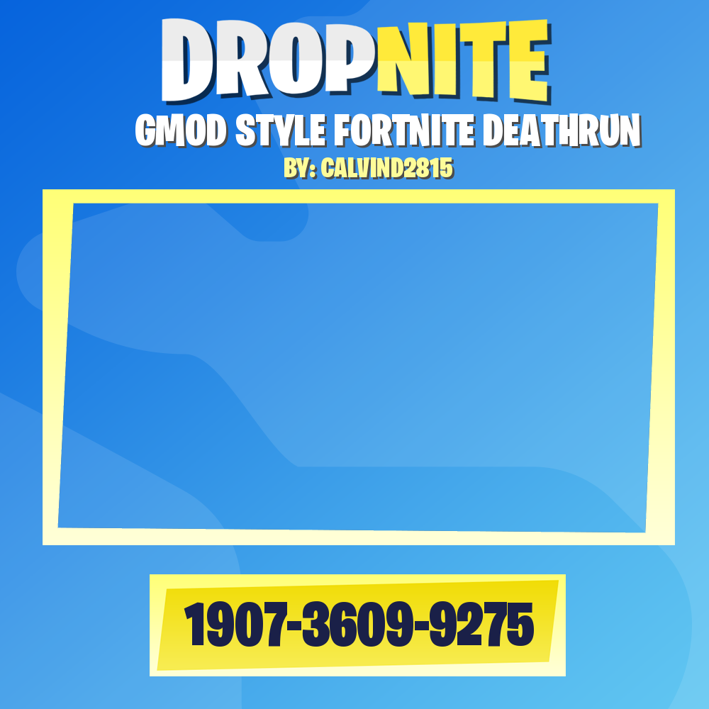 GMOD STYLE FORTNITE DEATHRUN