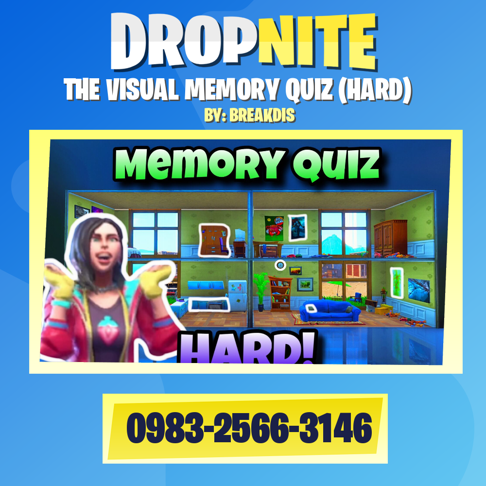 THE VISUAL MEMORY QUIZ (HARD)