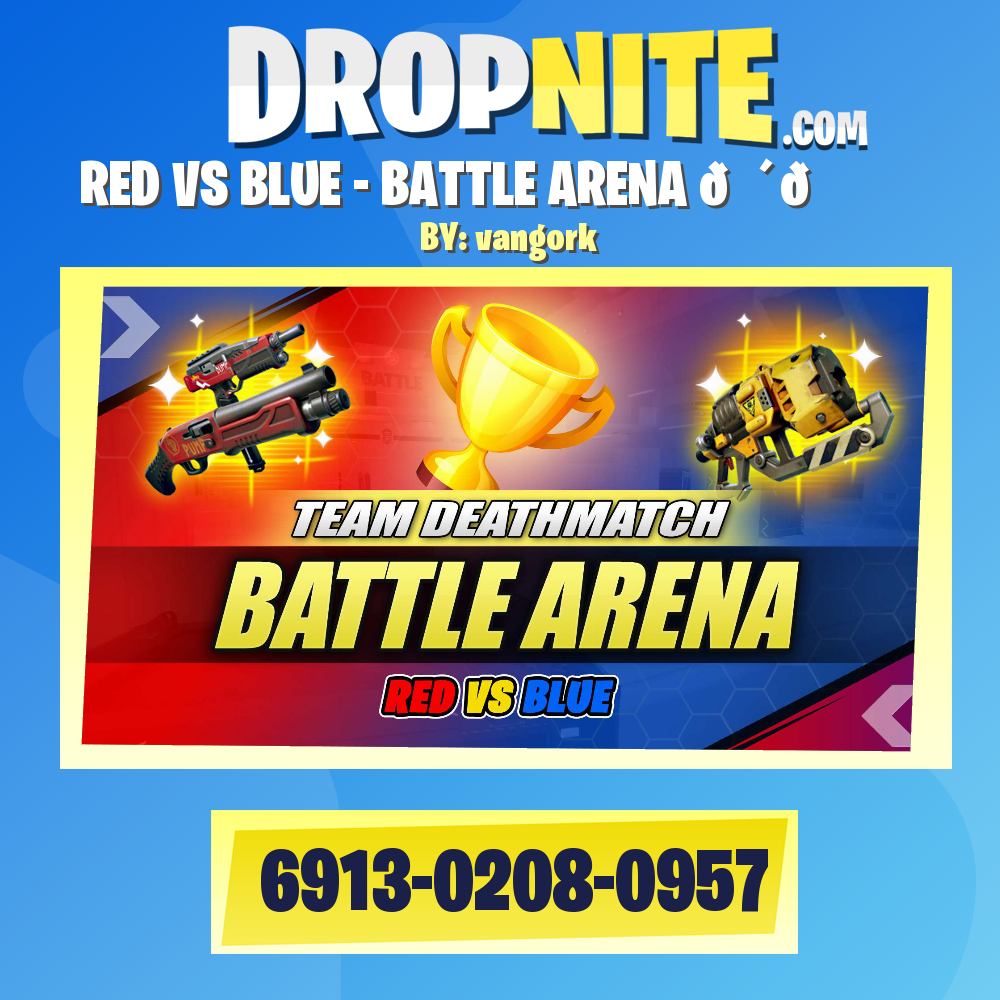 RED VS BLUE - BATTLE ARENA 🔴🔵
