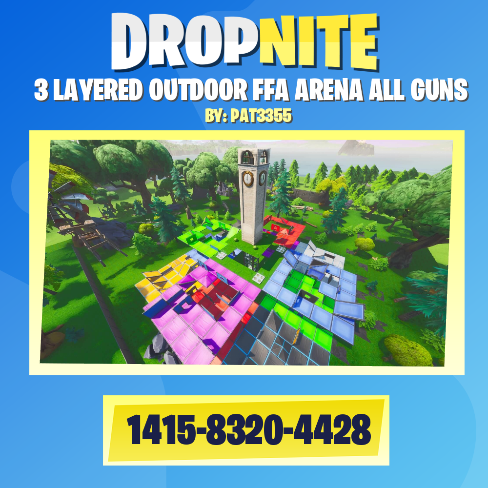 3 LAYERED OUTDOOR FFA ARENA ALL GUNS