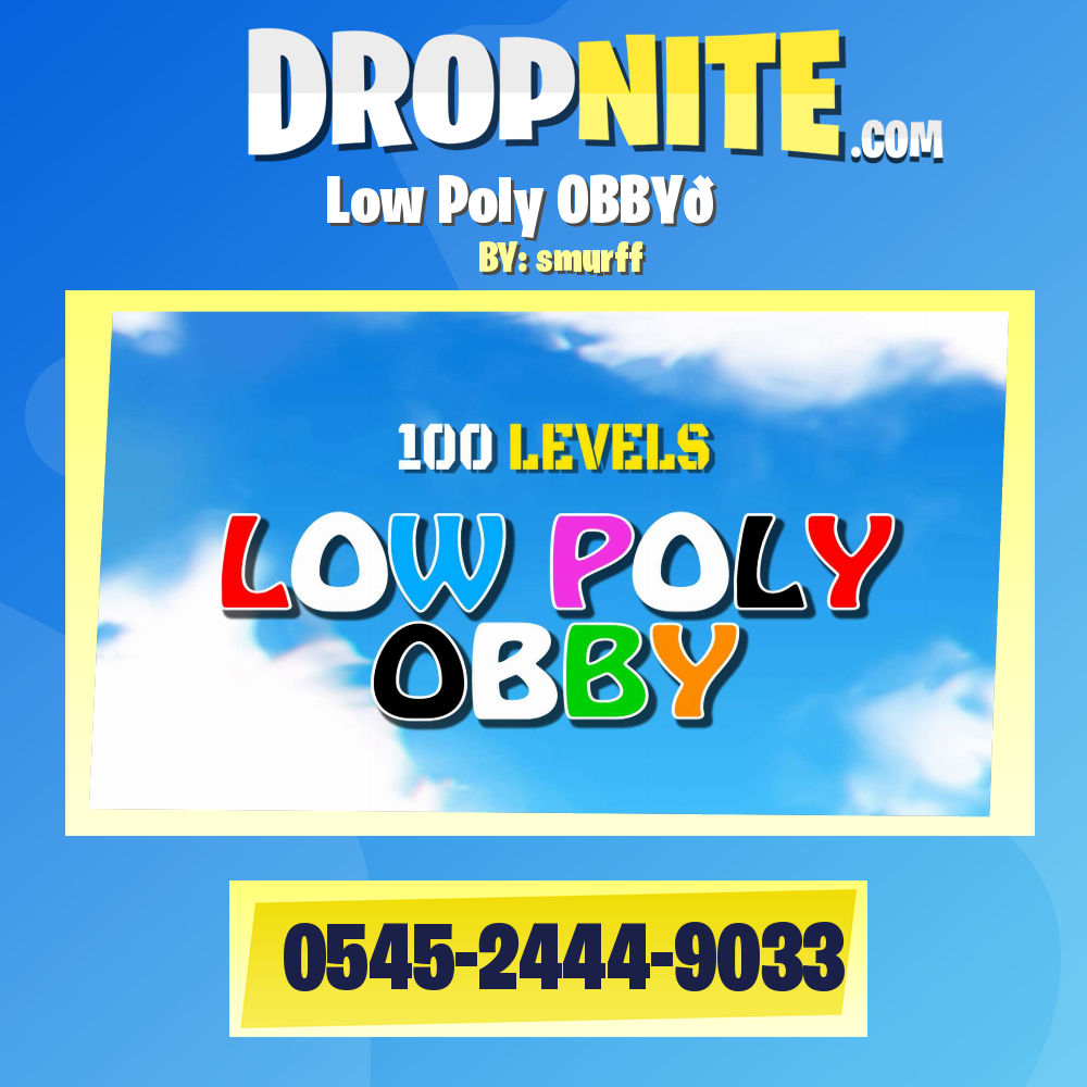 Low Poly OBBY🏃
