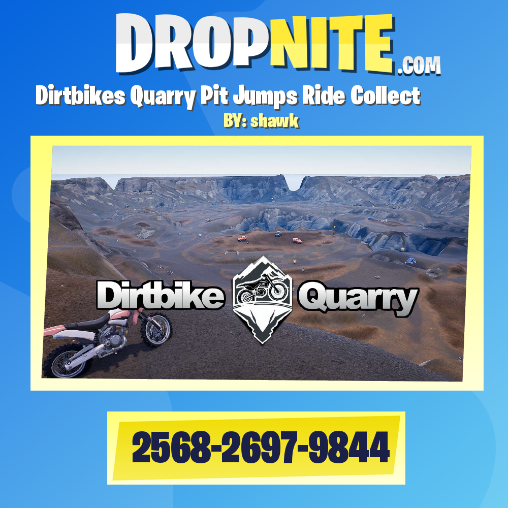 Dirtbikes Quarry Pit Jumps Ride Collect