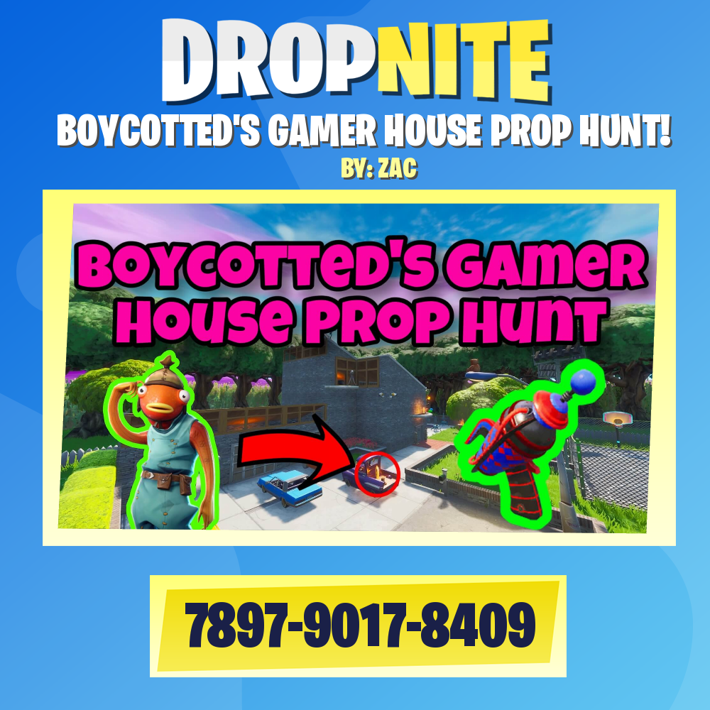 BOYCOTTED'S GAMER HOUSE PROP HUNT!