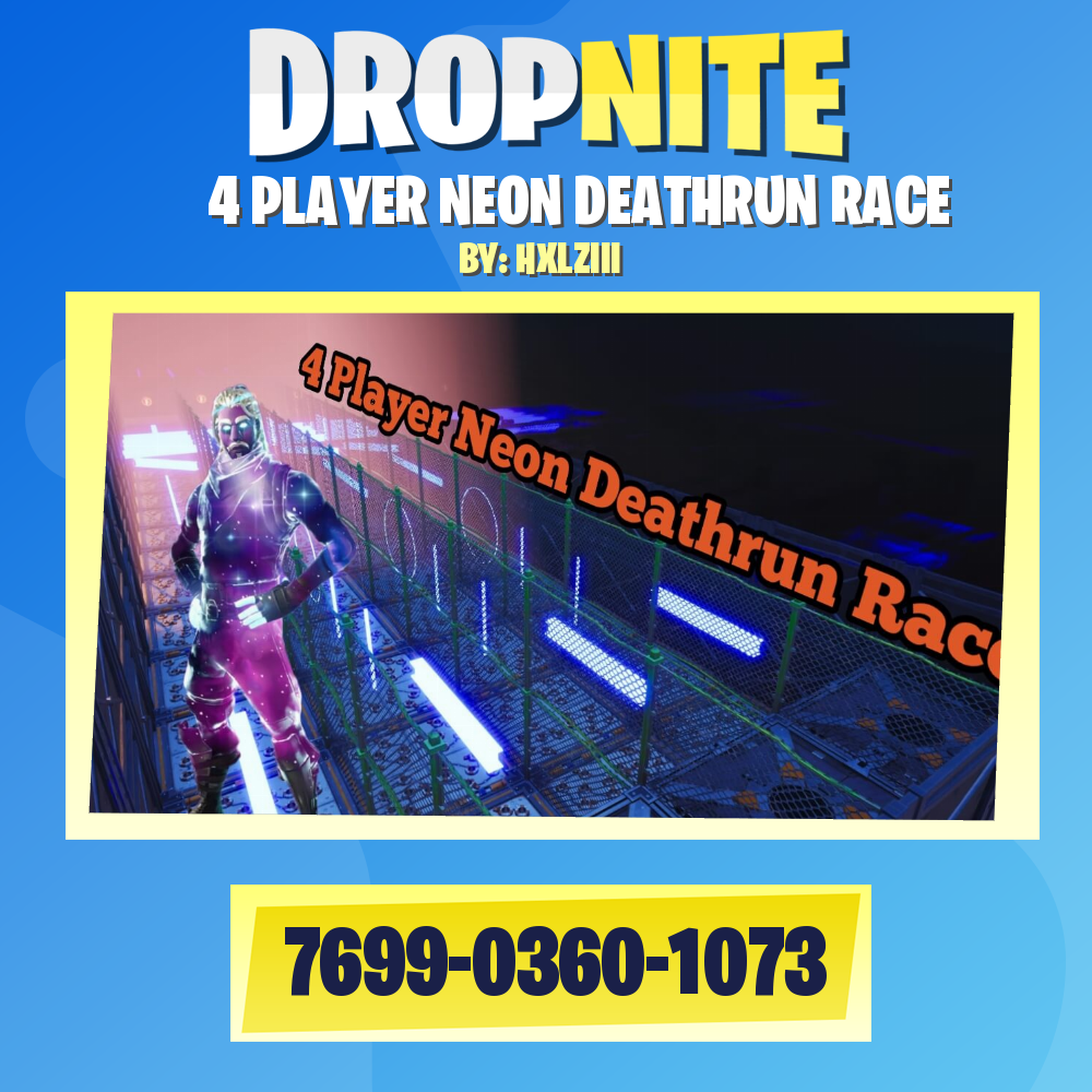 4 PLAYER NEON DEATHRUN RACE